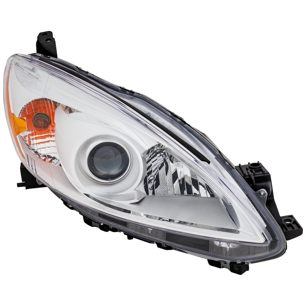 2012-2017 Mazda 5 Headlight Assembly - Halogen, Passenger Side (CG36510K0EPFM)