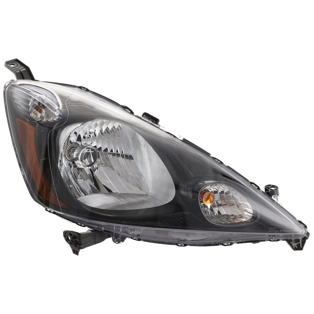 2012-2014 Honda Fit Headlight - Halogen, Passenger Side, w/ Bulbs (33100TK6A51)