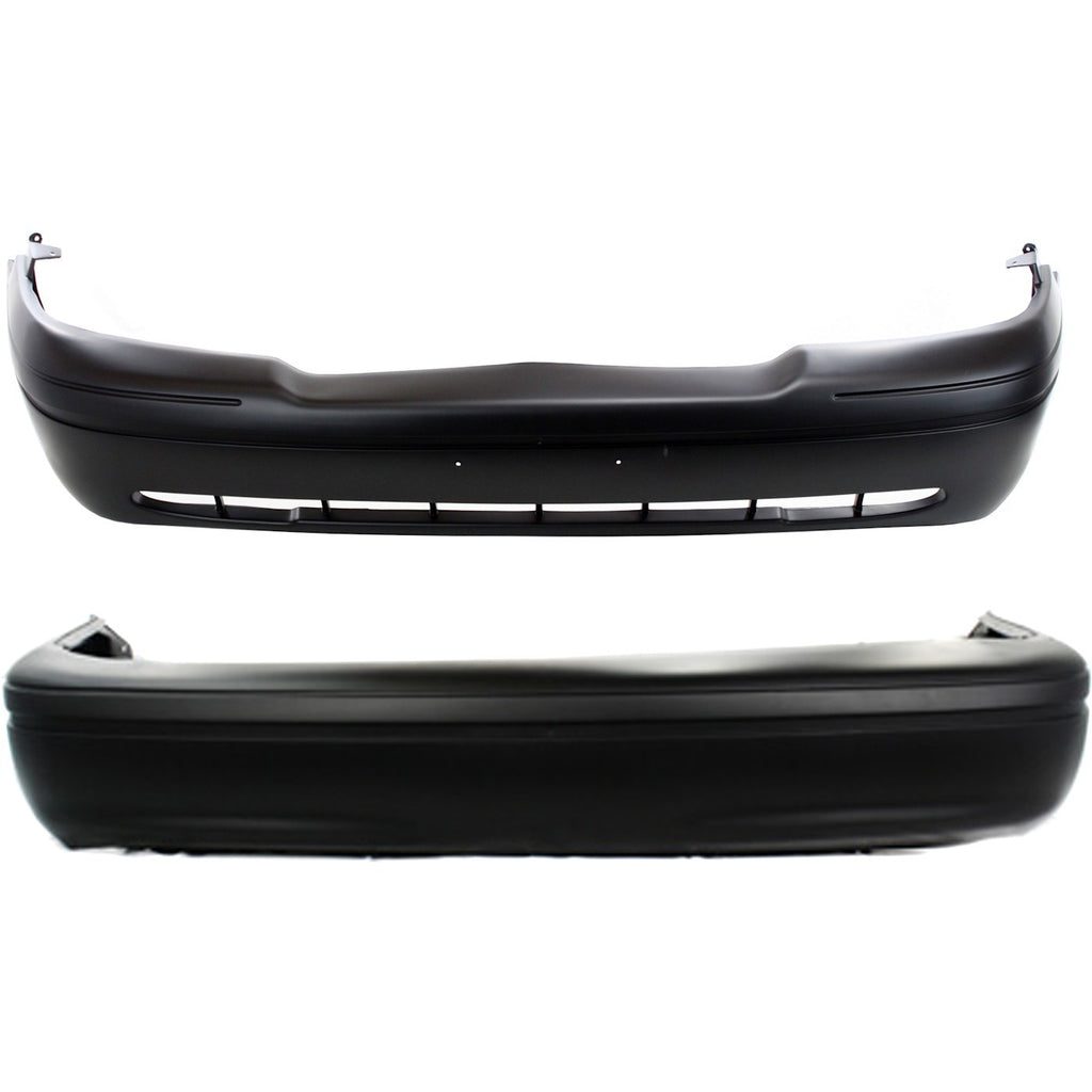1998-2005 Ford Crown Victoria Bumper Covers - Front & Rear (F8AZ17D957AA)