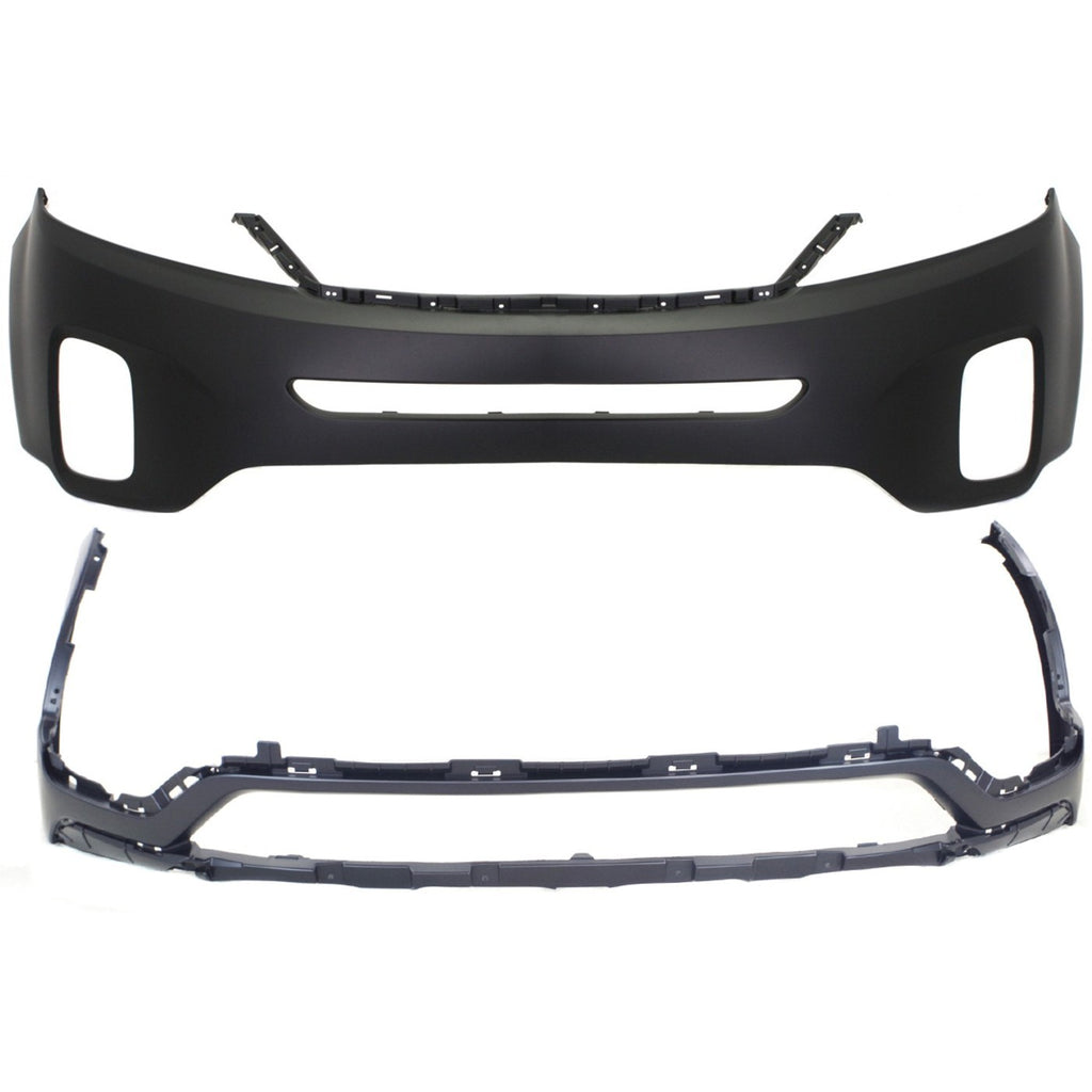2014-2015 Kia Sorento Bumper Covers - Front, Upper (865111U500)