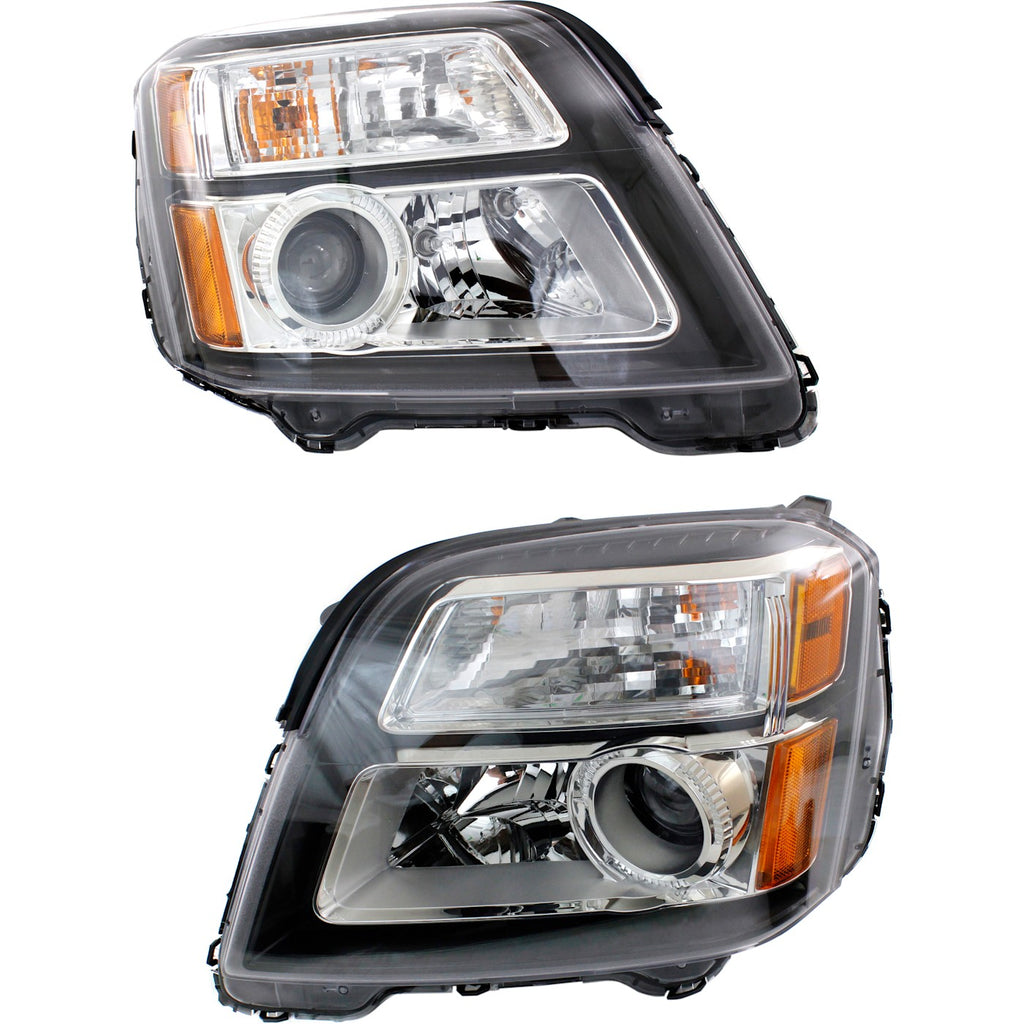 2016-2017 GMC Terrain Headlights - Halogen, Left & Right, w/ Bulbs (84791979)