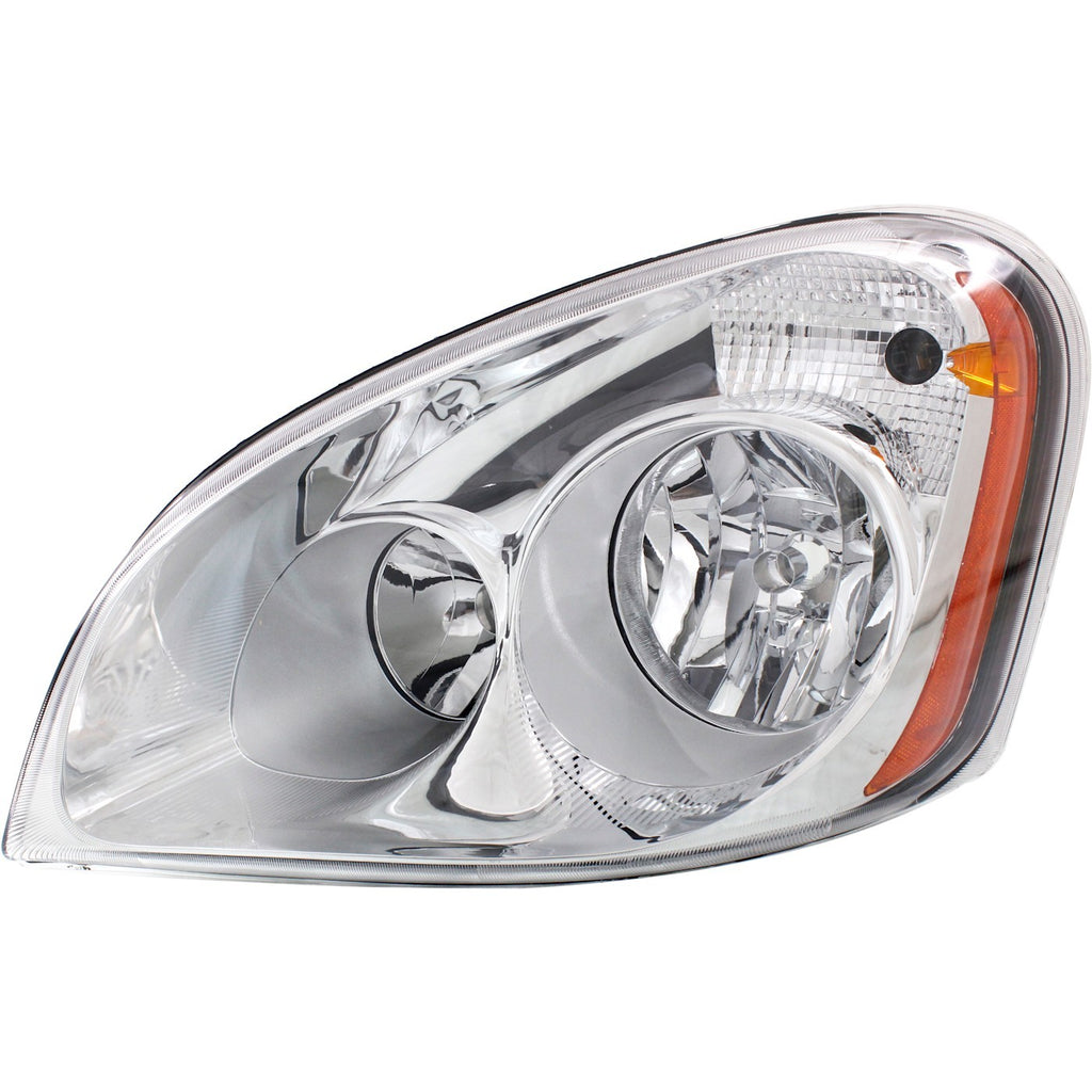 2008-2017 Freightliner Cascadia Headlight - Halogen, Left, Chrome (A0651907006)