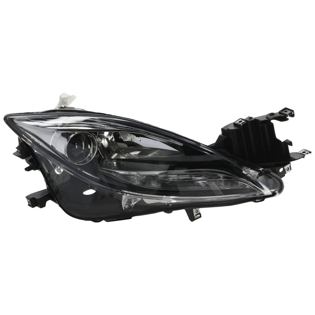 2011-2013 Mazda 6 Headlight - Halogen, Passenger Side, CAPA Certified (GEG1510K0E)