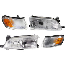 Load image into Gallery viewer, 1993-1997 Toyota Corolla Headlights - Left &amp; Right (811101E221)
