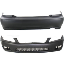 Load image into Gallery viewer, 2001-2005 Lexus IS300 Bumper Covers - Front &amp; Rear, Primed, Sedan (5211953903)
