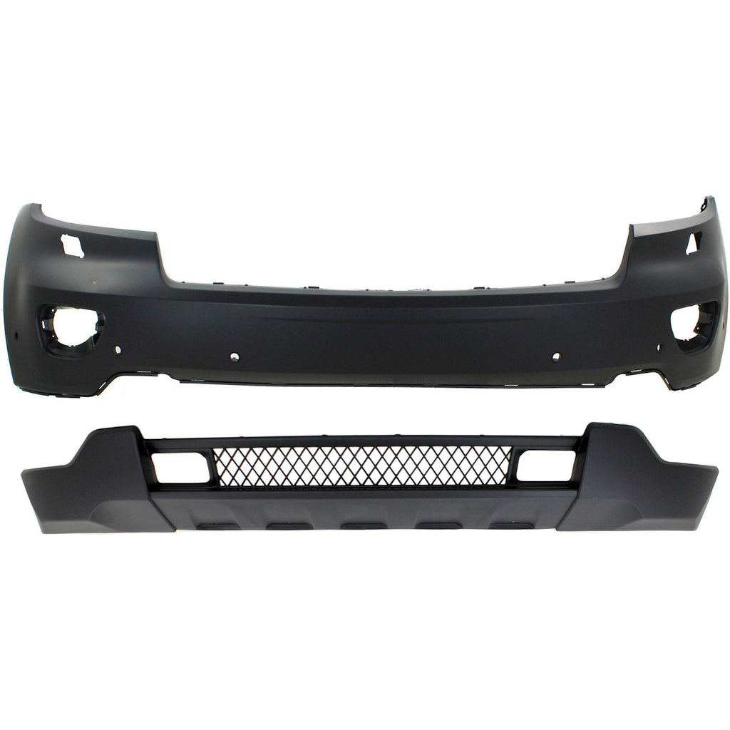 2011-2013 Jeep Grand Cherokee Bumper Covers - Front, Upper (68078270AB)