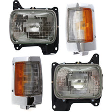 Load image into Gallery viewer, 1990-1997 Nissan D21 &amp; Pickup Headlight - w/ Bulbs (B601001G10)