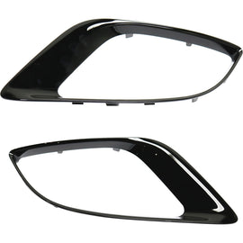 2016-2020 Dodge Durango Fog Light Trim Set - Driver & Passenger Side, Primed