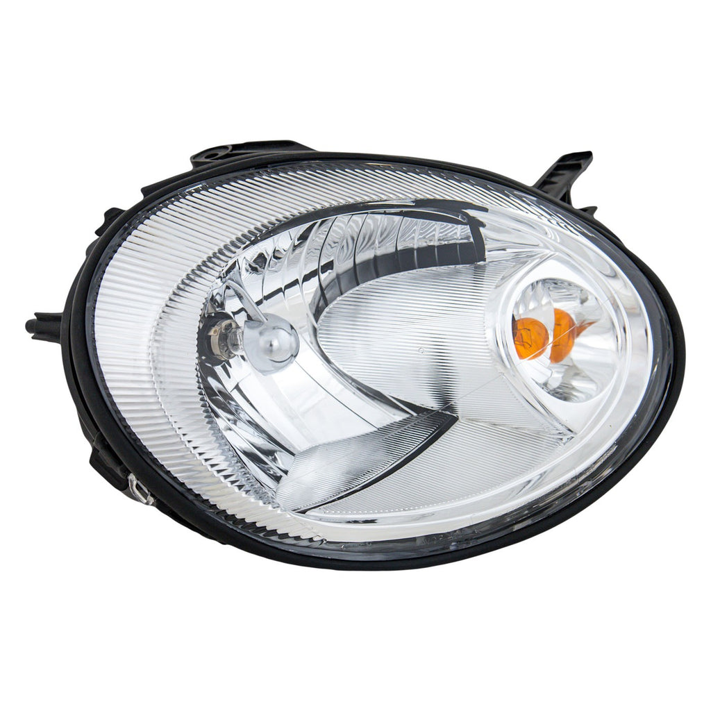 2003-2005 Dodge Neon Headlight - Halogen, Passenger Side, Chrome (5303550AI)