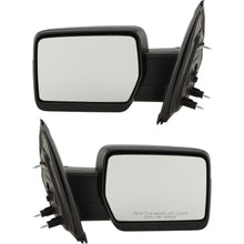 Load image into Gallery viewer, Kool Vue 2009-2010 Ford F-150 Manual Mirrors - Left &amp; Right, Manual Folding (9L3Z17682AA)