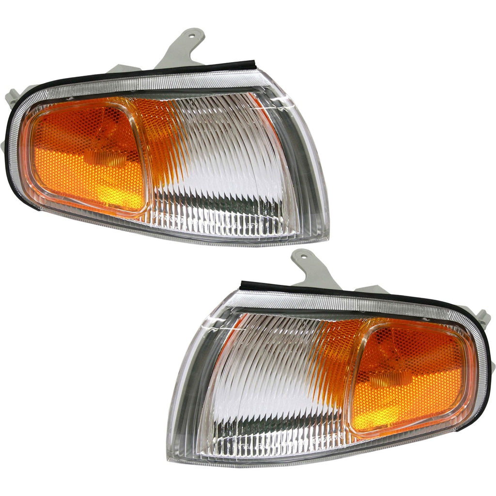 1995-1996 Toyota Camry Parking Lights - Left & Right, w/ Bulbs (8161006020)