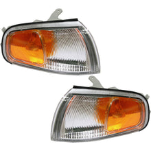 Load image into Gallery viewer, 1995-1996 Toyota Camry Parking Lights - Left &amp; Right, w/ Bulbs (8161006020)