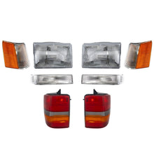 Load image into Gallery viewer, 1993-1998 Jeep Grand Cherokee Tail Lights - Driver &amp; Passenger Side (55155738AA)