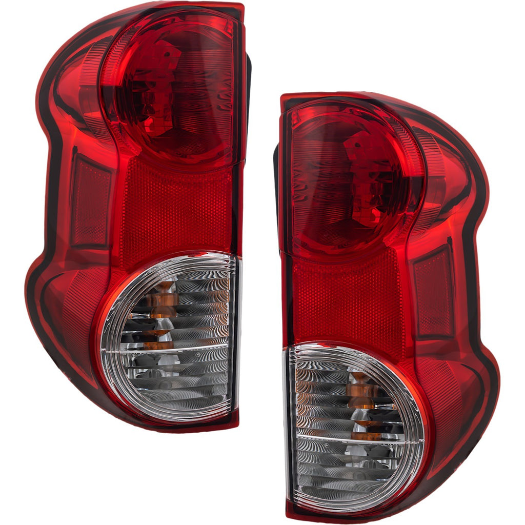 2013-2021 Nissan NV200 Tail Lights - Left & Right, w/ Bulbs (265503LM0A)