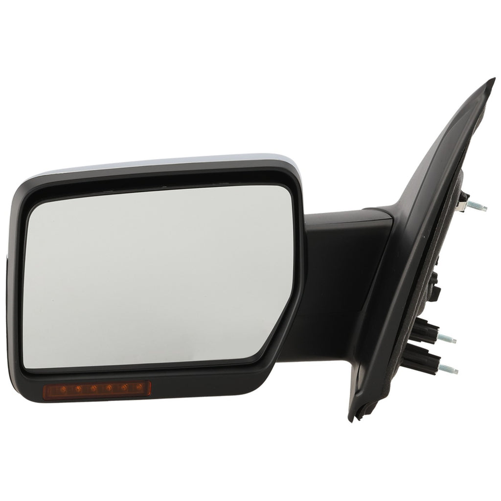 Kool Vue 2009-2010 Ford F-150 Mirror - Front, Driver Side, Chrome (9L3Z17683GA)