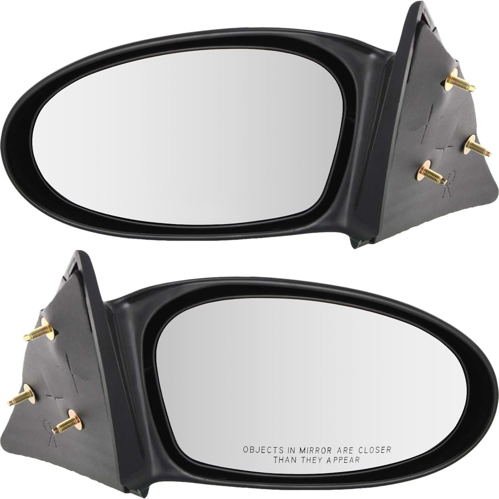 Kool Vue 2002-2005 Pontiac Grand Am Manual Mirrors - Left & Right, Paintable (22724868)