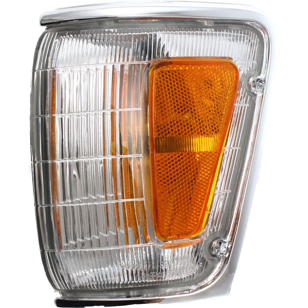 1989-1991 Toyota 4Runner & Pickup Side Marker Light - Driver Side, Chrome, w/ Bulbs (8162089179)