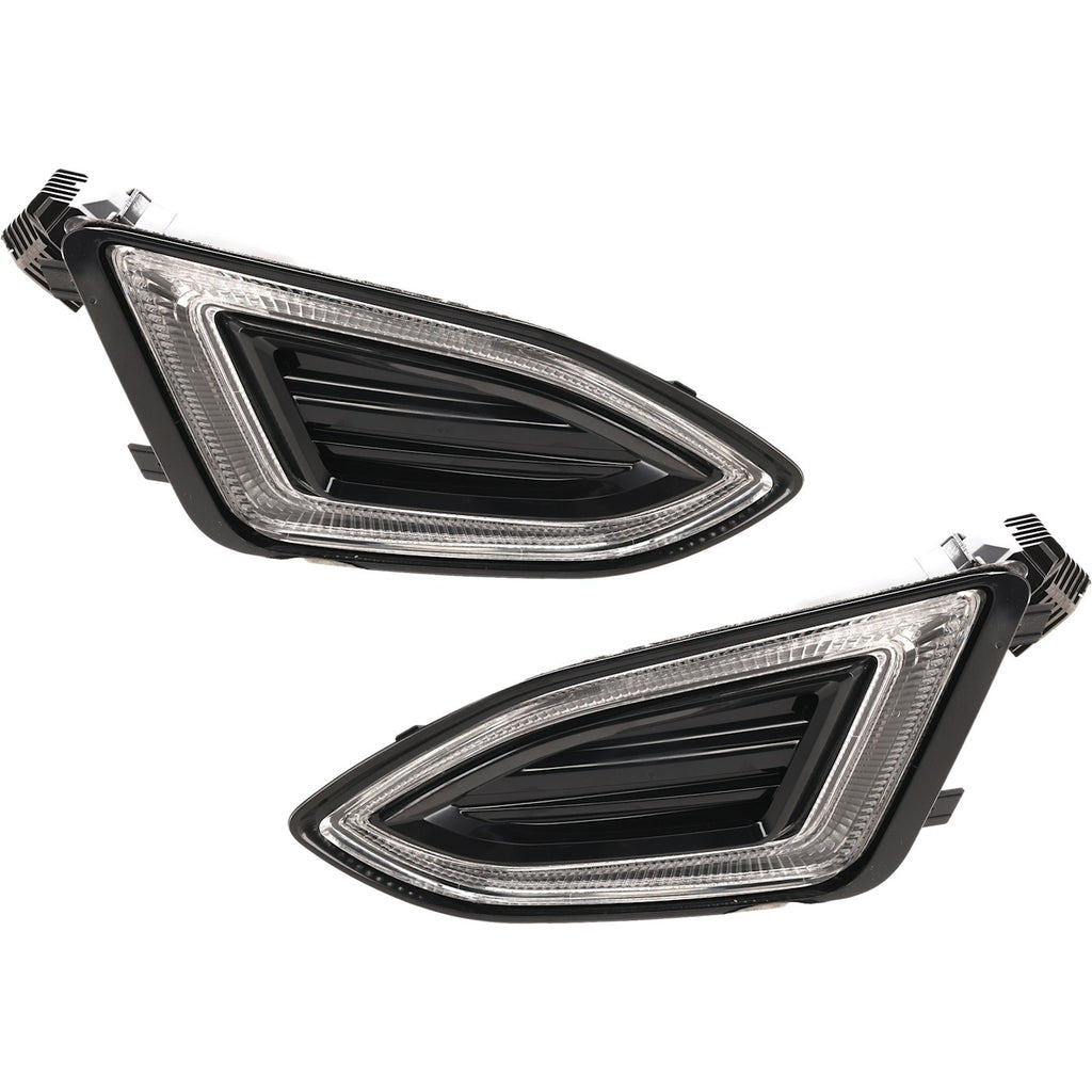 2015-2018 Ford Edge Fog Lights - Front, Driver & Passenger Side, CAPA Certified (FT4Z13200G)