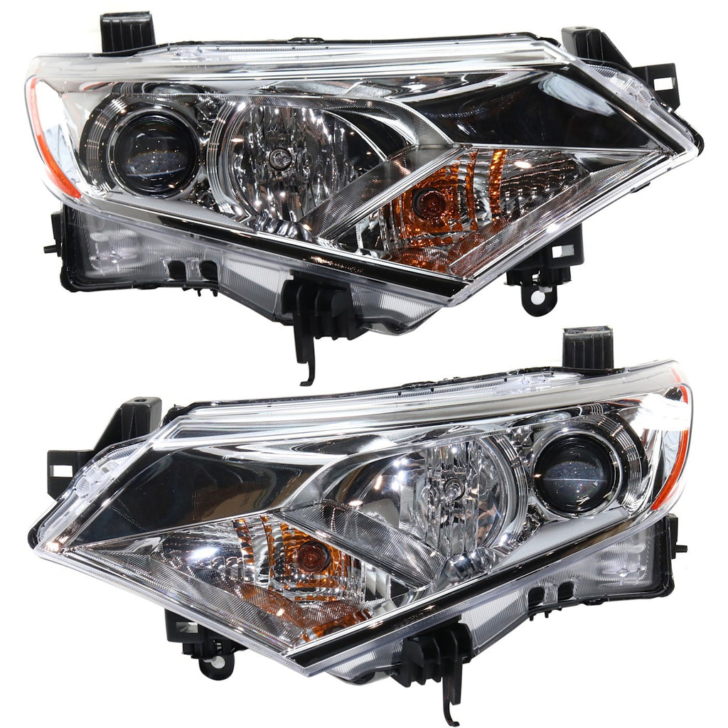 2012-2017 Nissan Quest Headlights - Driver & Passenger Side, CAPA Certified (260101JA0B)