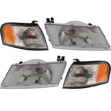 Load image into Gallery viewer, 1995-1998 Nissan 200SX &amp; Sentra Headlights - Left &amp; Right (260601M325)