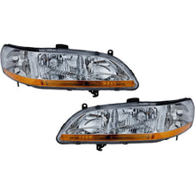 Load image into Gallery viewer, 2001-2002 Honda Accord Headlights - Halogen, Left &amp; Right (33101S84A02)
