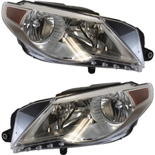 Load image into Gallery viewer, 2009-2012 Volkswagen CC &amp; Passat CC Headlights - Left &amp; Right, w/ Bulbs (3C8941005F)