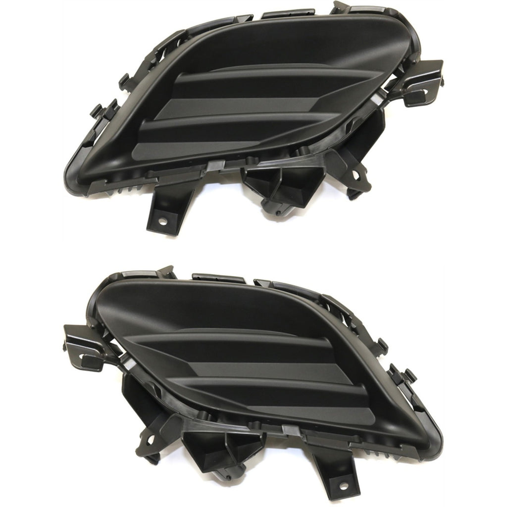 2014-2017 Mazda 6 Fog Light Cover - Front, Textured Black