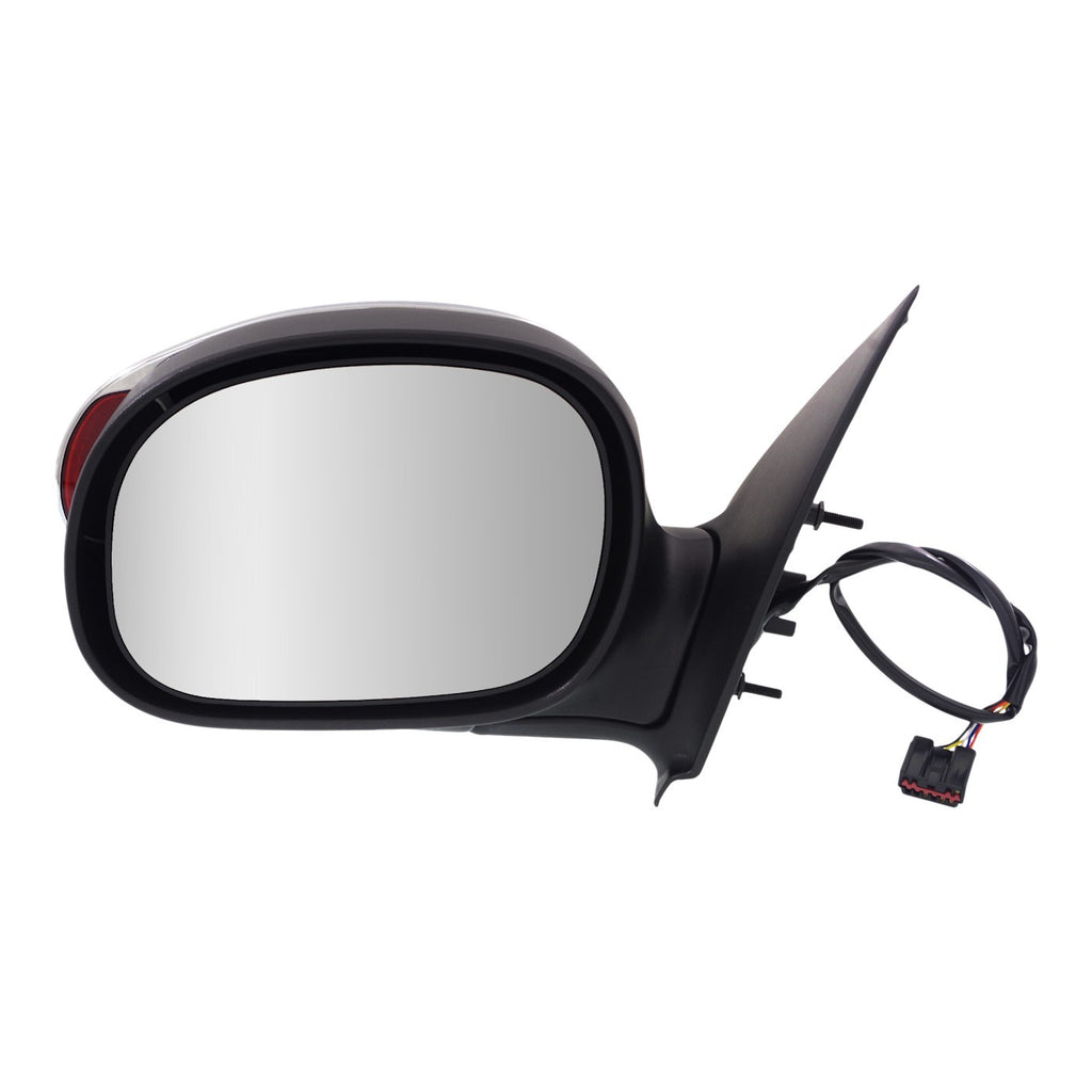 Kool Vue 2000-2001 Ford F-150 Mirror - Left, Chrome, w/ Signal Light (YL3Z17683AAA)
