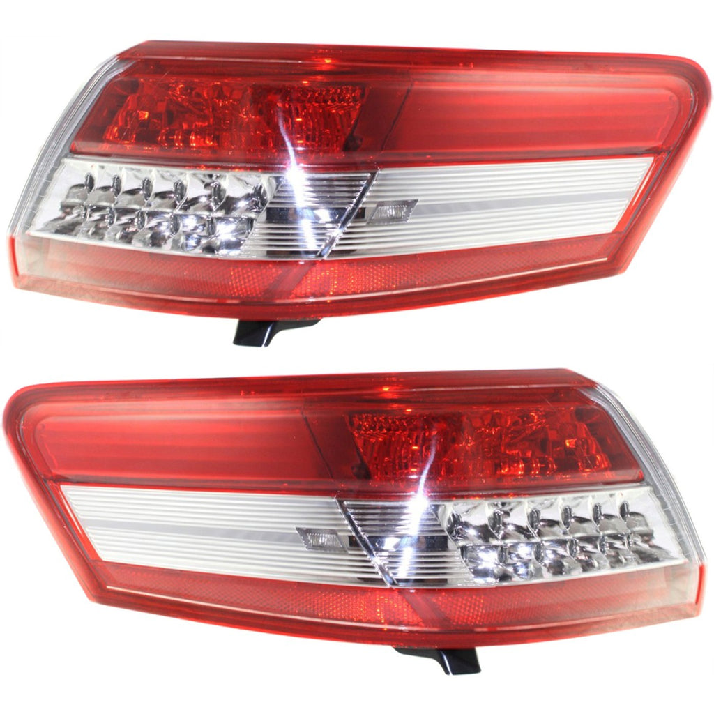2010-2011 Toyota Camry Tail Light - Halogen, Outer, w/ Bulbs (8155006340)