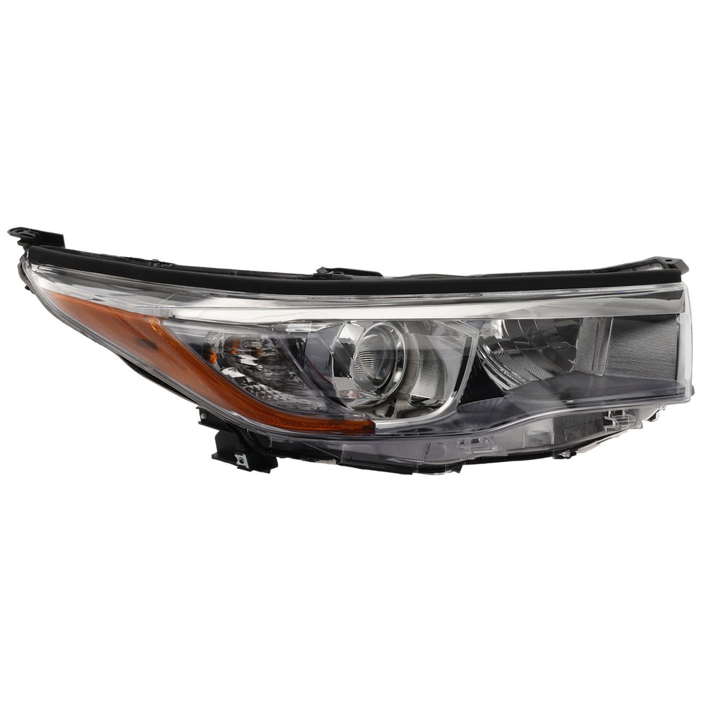 2014-2016 Toyota Highlander Headlight - Right, Chrome (811100E250)