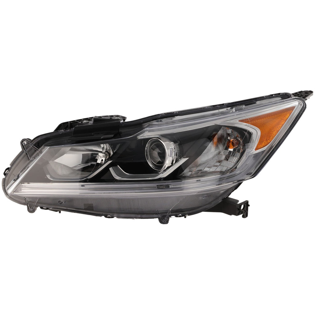 2016-2017 Honda Accord Headlight - Halogen, Left, CAPA Certified (33150T2AA82)