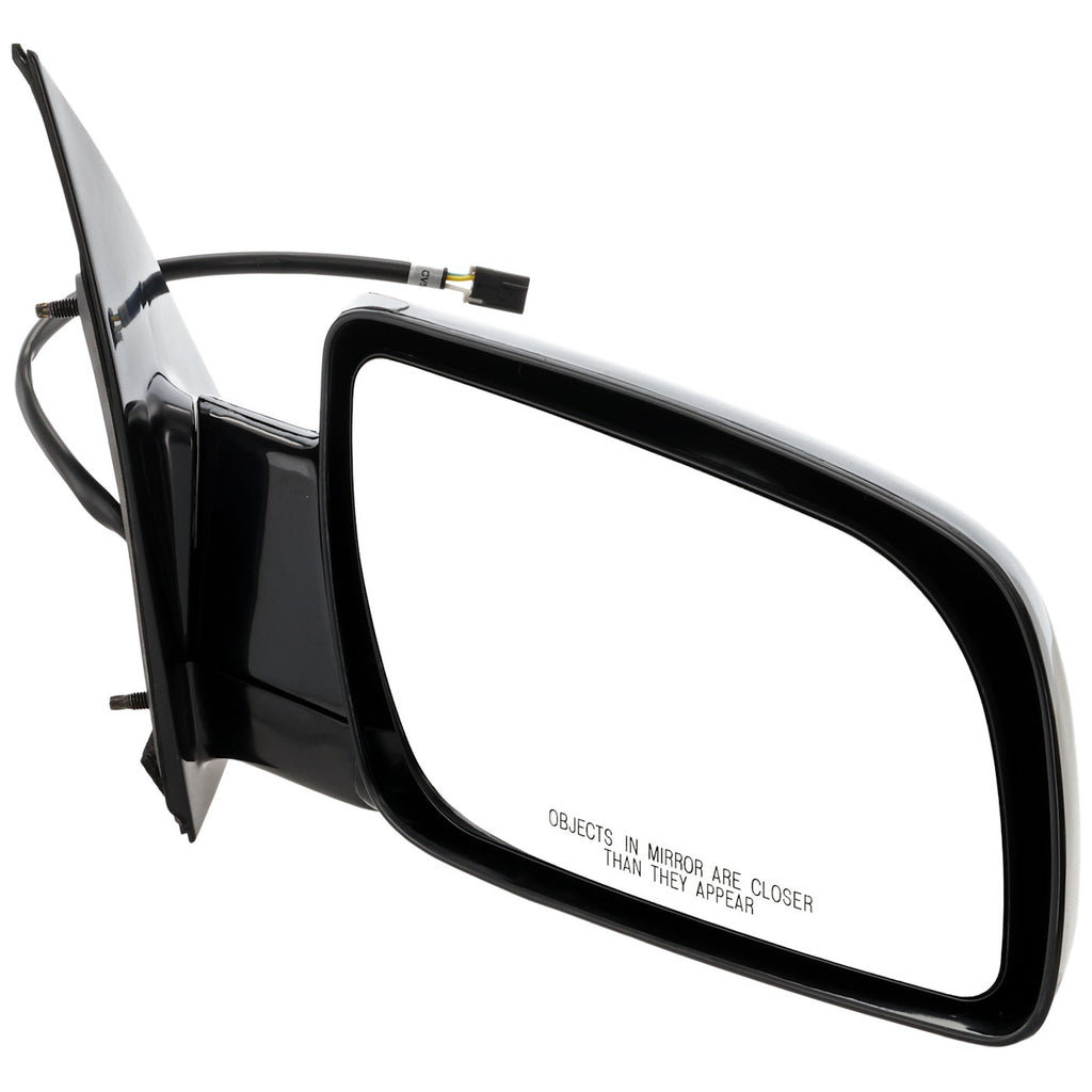 Kool Vue 1985-1998 Chevrolet Astro & GMC Safari Power Mirror - Right, Paintable, Manual Folding (15001802)