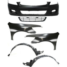Load image into Gallery viewer, 2006-2007 Honda Accord Bumper Cover - Front, Sedan (04711SDLA90ZZ)