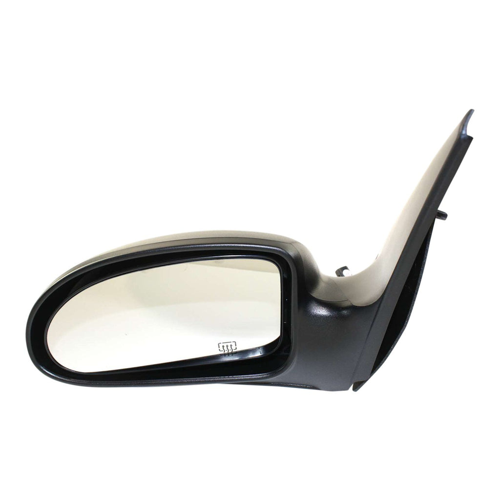 Kool Vue 2003-2007 Ford Focus Power Mirror - Front, Driver Side, Textured Black (6S4Z17683CA)