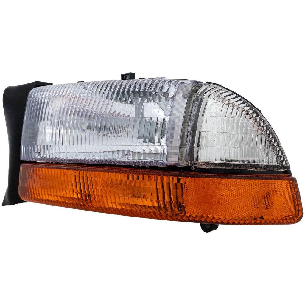 1997-1998 Dodge Dakota & Durango Headlight - Driver Side, w/ Bulbs (5011407AA)