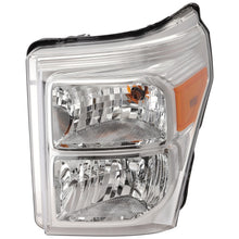 Load image into Gallery viewer, 2014-2016 Ford Headlight - Halogen, Left, Chrome (BC3Z13008F)