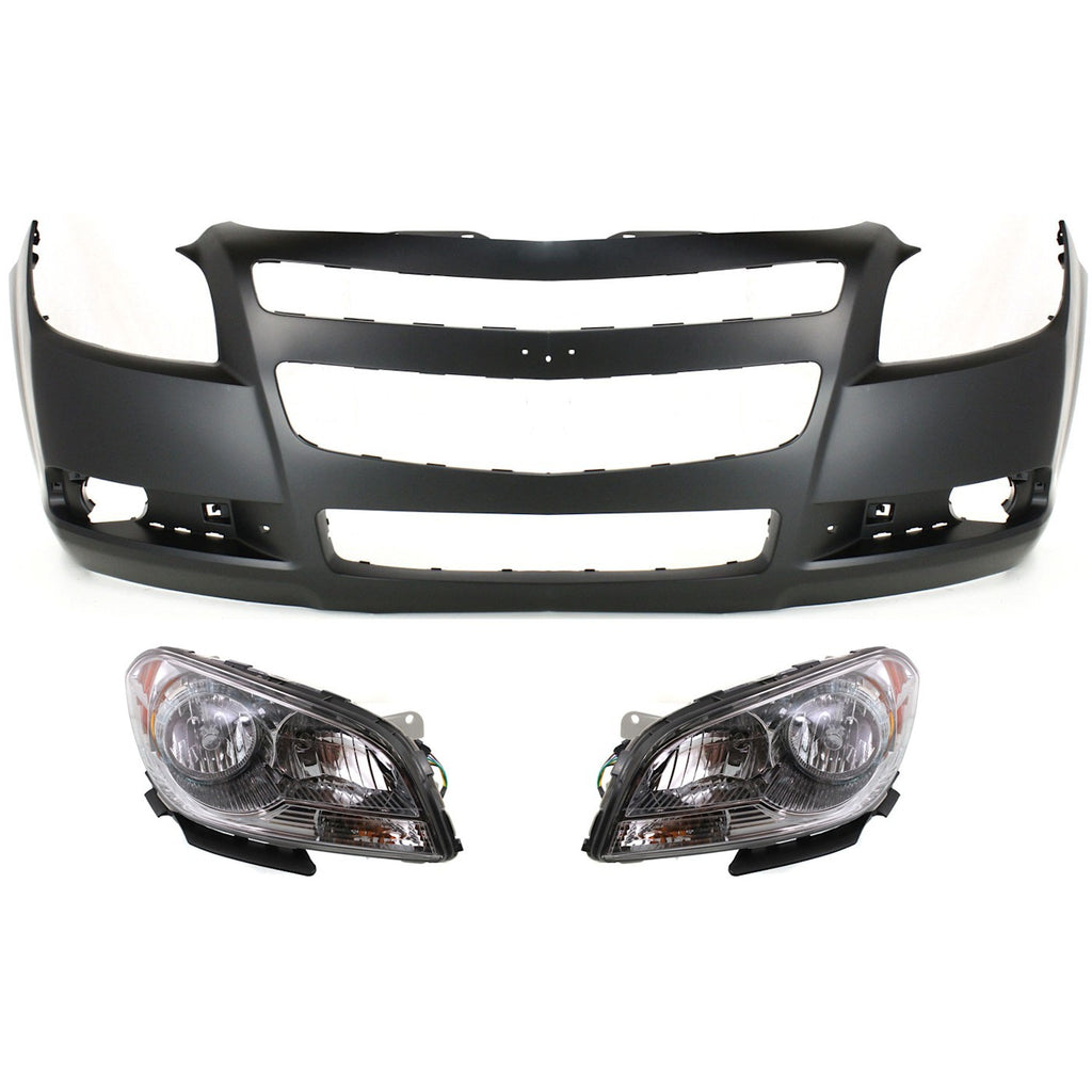 2008-2012 Chevrolet Malibu Bumper Cover - Front (22897126)