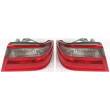 Load image into Gallery viewer, 2000-2002 Mercedes-Benz E320, E430 &amp; E55 AMG Tail Lights - Halogen, Clear/Red Lens, Outer