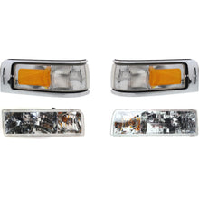Load image into Gallery viewer, 1995-1997 Lincoln Town Car Headlights - Driver &amp; Passenger Side (F5VY13008A)