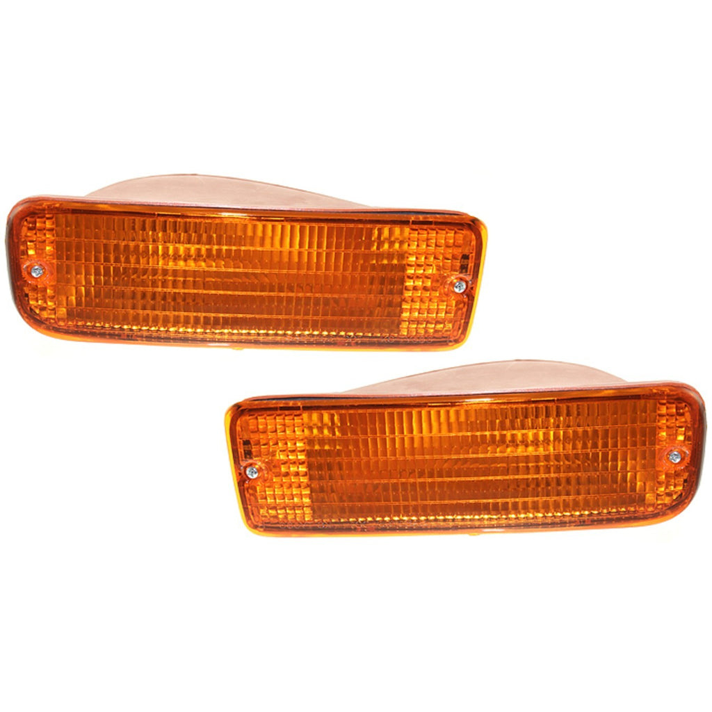 1996-1997 Toyota RAV4 Turn Signal Lights - Front, Left & Right, w/ Bulbs (8151042020)