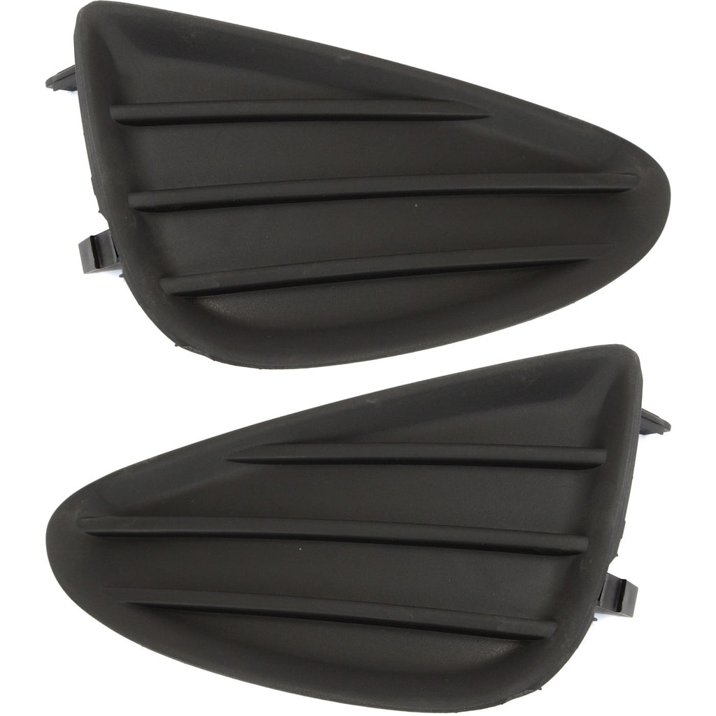 2012-2014 Toyota Yaris Fog Light Cover Set - Front, Driver & Passenger Side