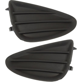 2012-2014 Toyota Yaris Fog Light Cover Set - Front, Driver & Passenger Side