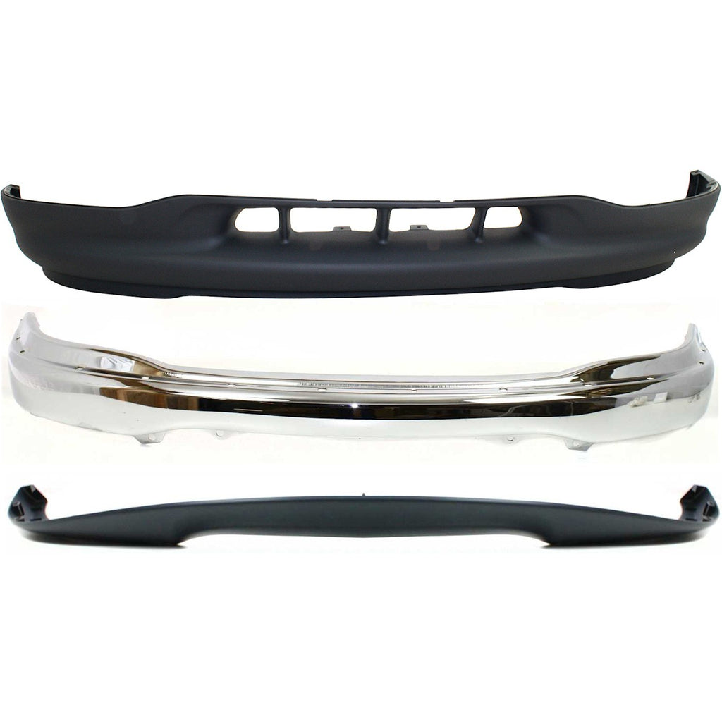 1999-2002 Ford F-150 Bumper - Front (XL3Z17757AA)