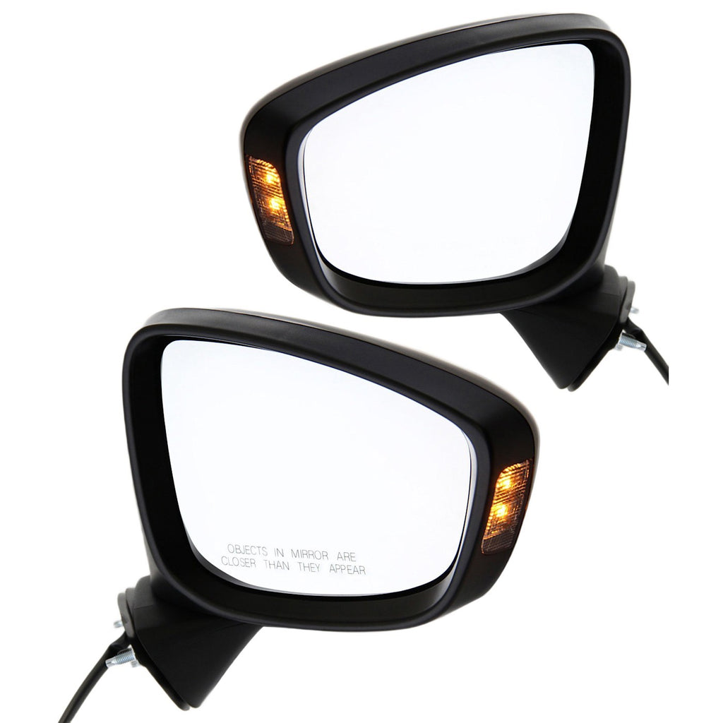 Kool Vue 2013-2015 Mazda CX-5 Power Mirror - Paintable (KD3569121HPFM)