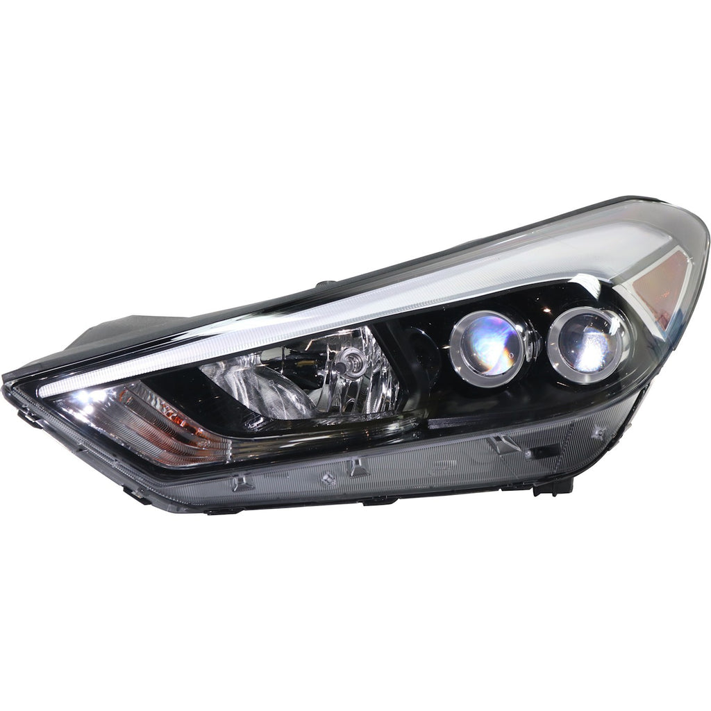 2016-2018 Hyundai Tucson Headlight - LED, Driver Side, w/ Bulbs (92101D3350)