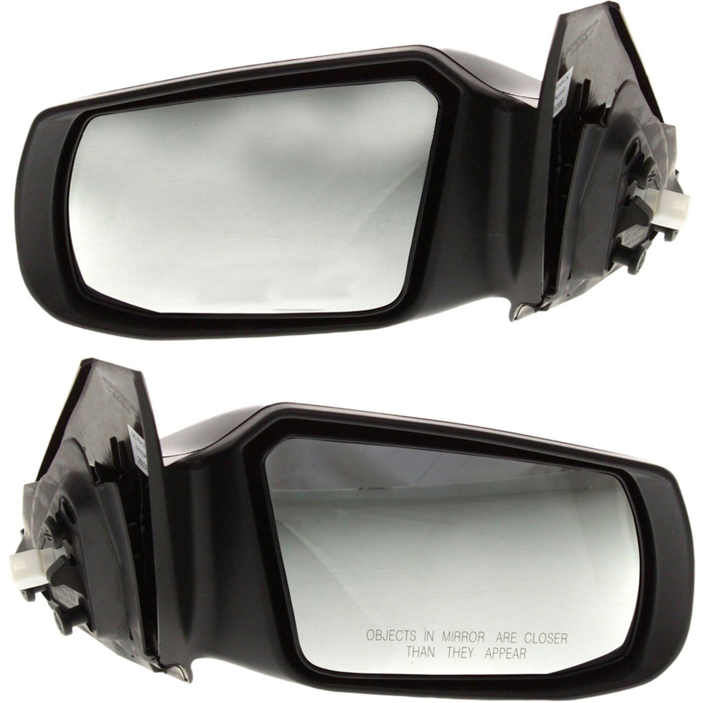 Kool Vue 2008-2013 Nissan Altima Power Mirrors - Primed, Manual Folding (96301JB10E)