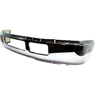 Front Bumper For 2005-2007 Ford F-450 Super Duty Chrome with Fender Flare Holes