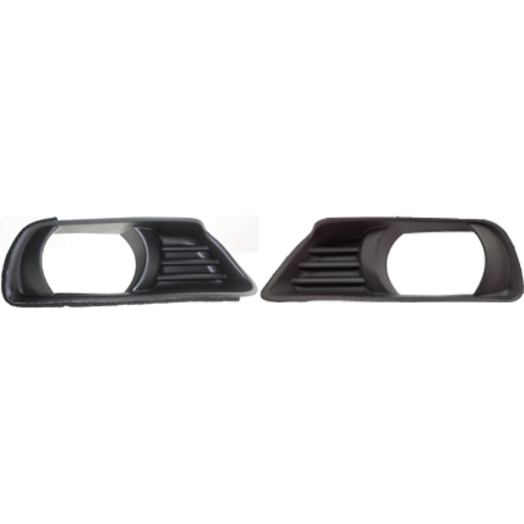 2007-2009 Toyota Camry Fog Light Trim Set Left & Right Primed