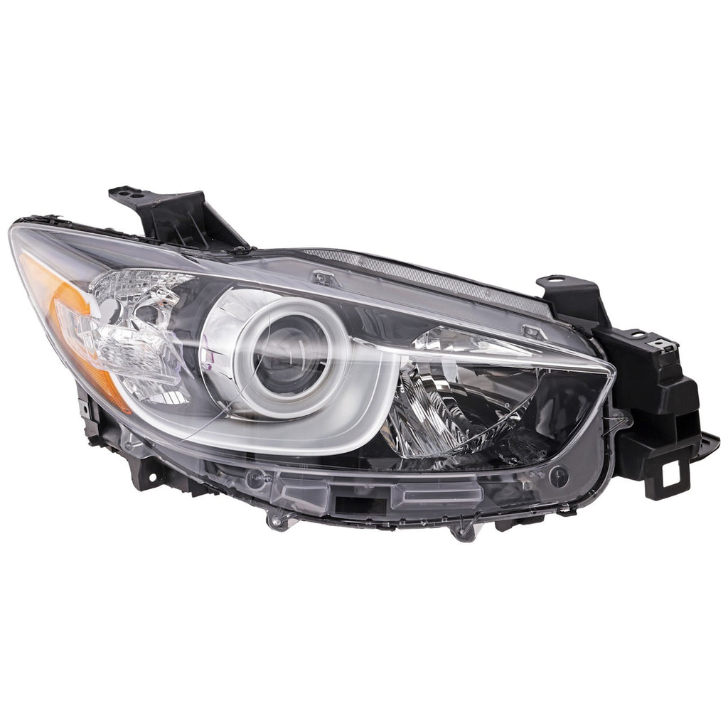 2013-2016 Mazda CX-5 Headlight - Halogen, Passenger Side (KJ0151031C)