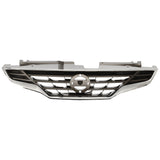 Grille 2010-2013 For Nissan Altima Coupe Chrome And Black 2-Door Coupe